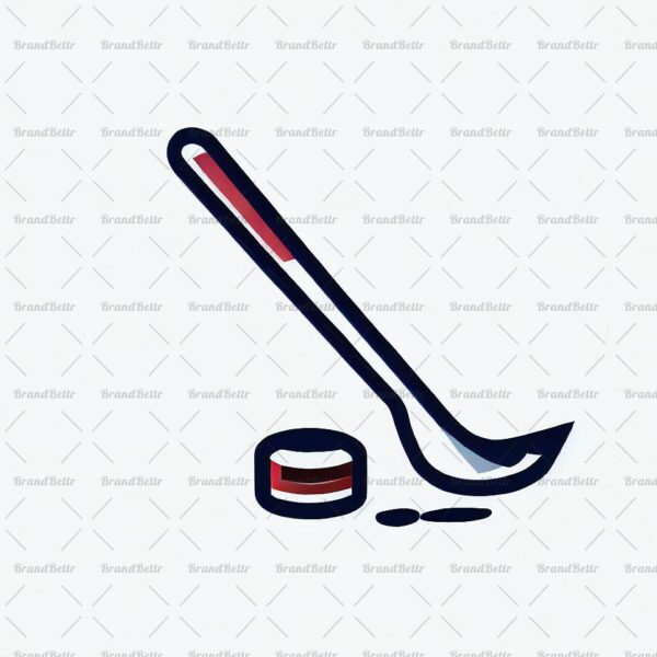 Hockeyschläger und Puck